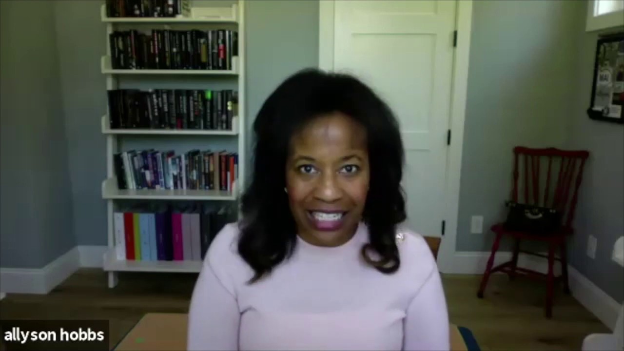 Allyson Hobbs reads Nikky Finney's acceptance speech