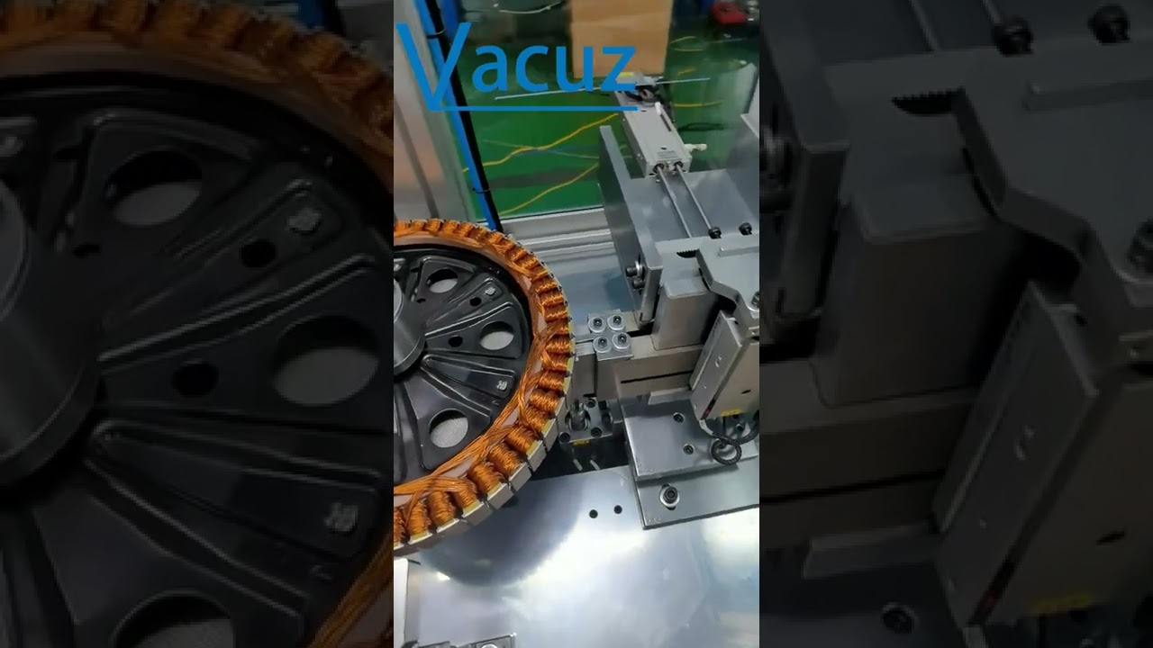 High Quality Automatic Single Station Wheel Motor BLDC Brushless Stator Coil Winding Machine
