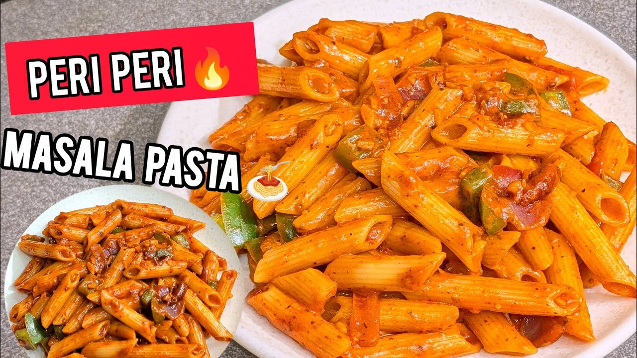 Peri Peri Masala Pasta recipe 🍝 | Quick And Easy | #SabirMunifa