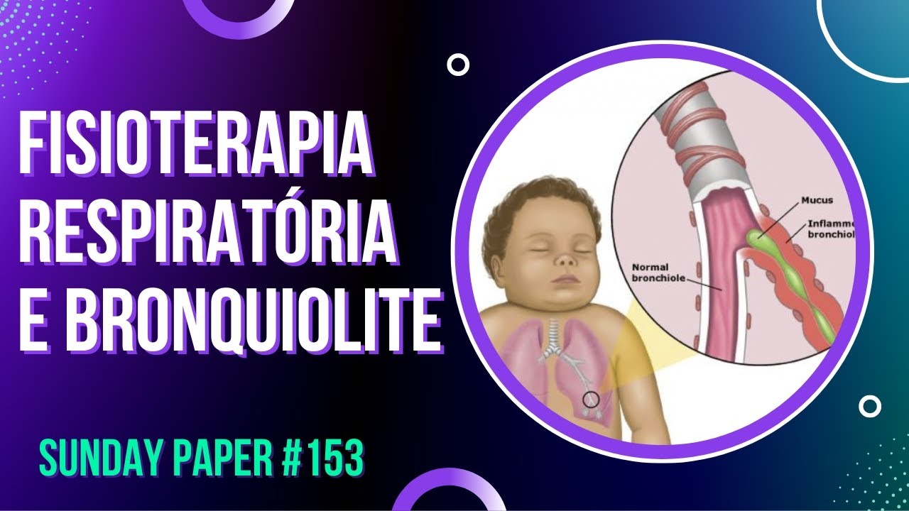 Fisioterapia Respiratória na Bronquiolite #153 - SUNDAY PAPER | Ivens Giacomassi