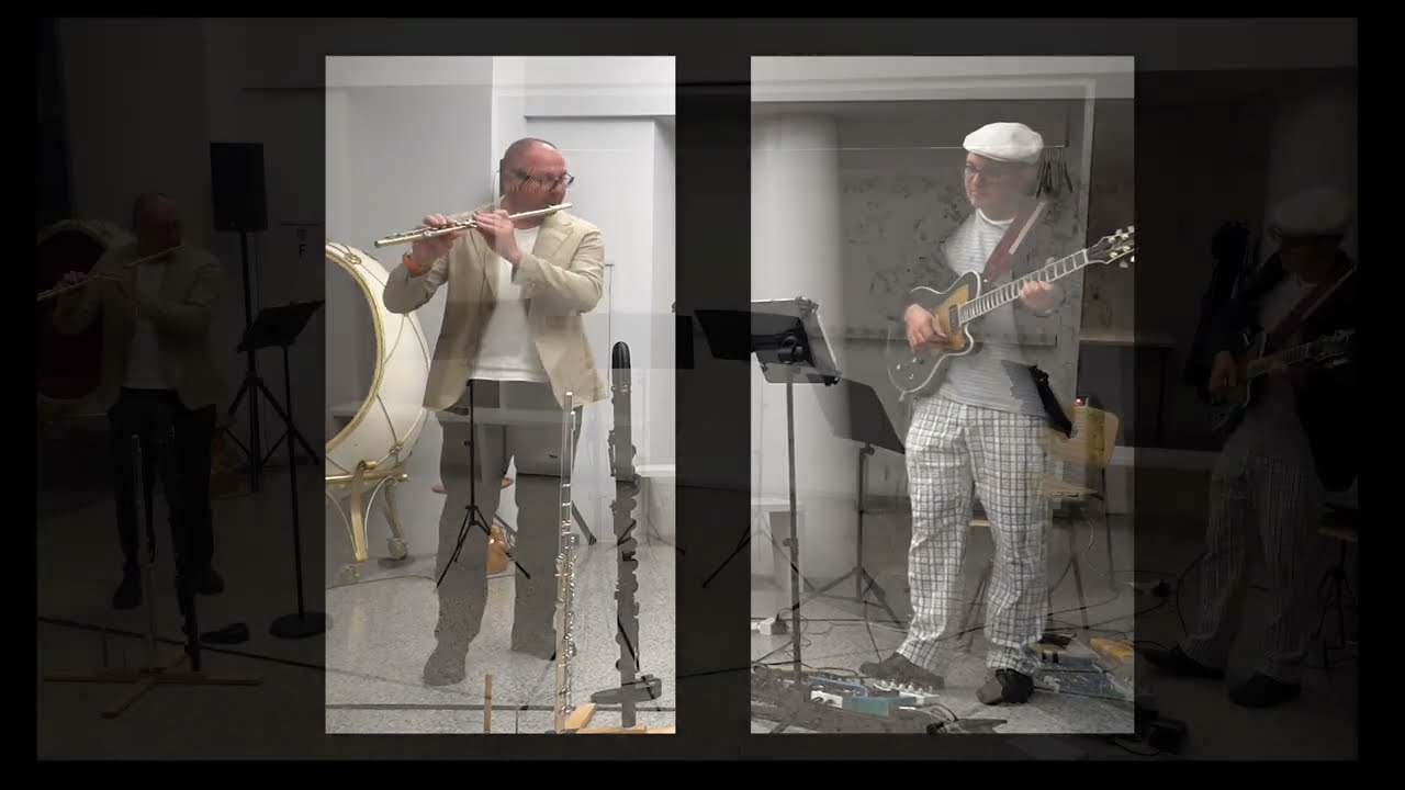 Blackbird, Paul McCartney and the Beatles; covered by Erich Tiefenthaler Flute, Andi Schnoz Guitar
