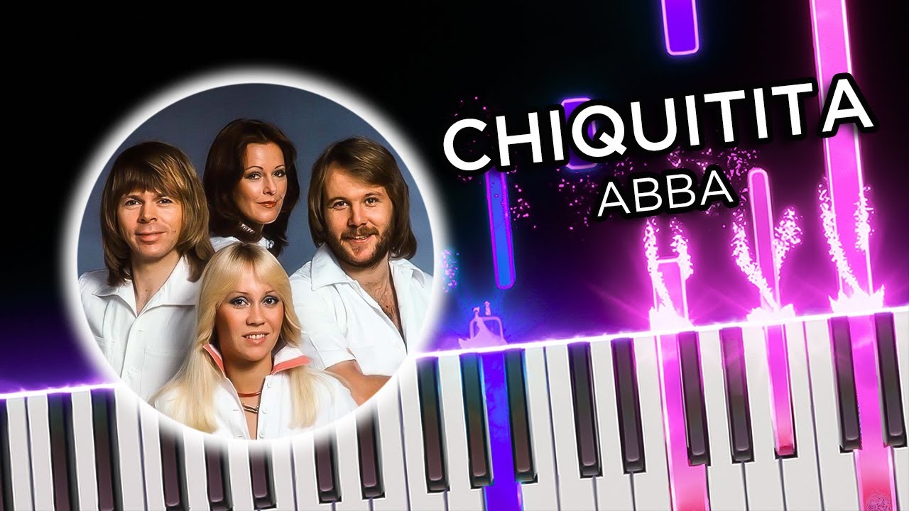Chiquitita (Abba) - Piano accompaniment tutorial