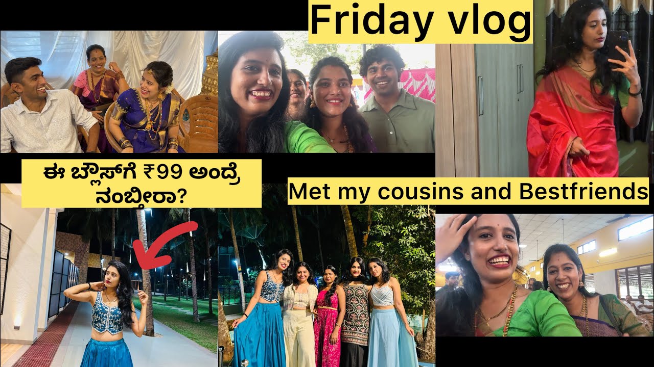 Friday vlog|Bought This Blouse for Just ₹99! 😱 | Affordable Fashion Find