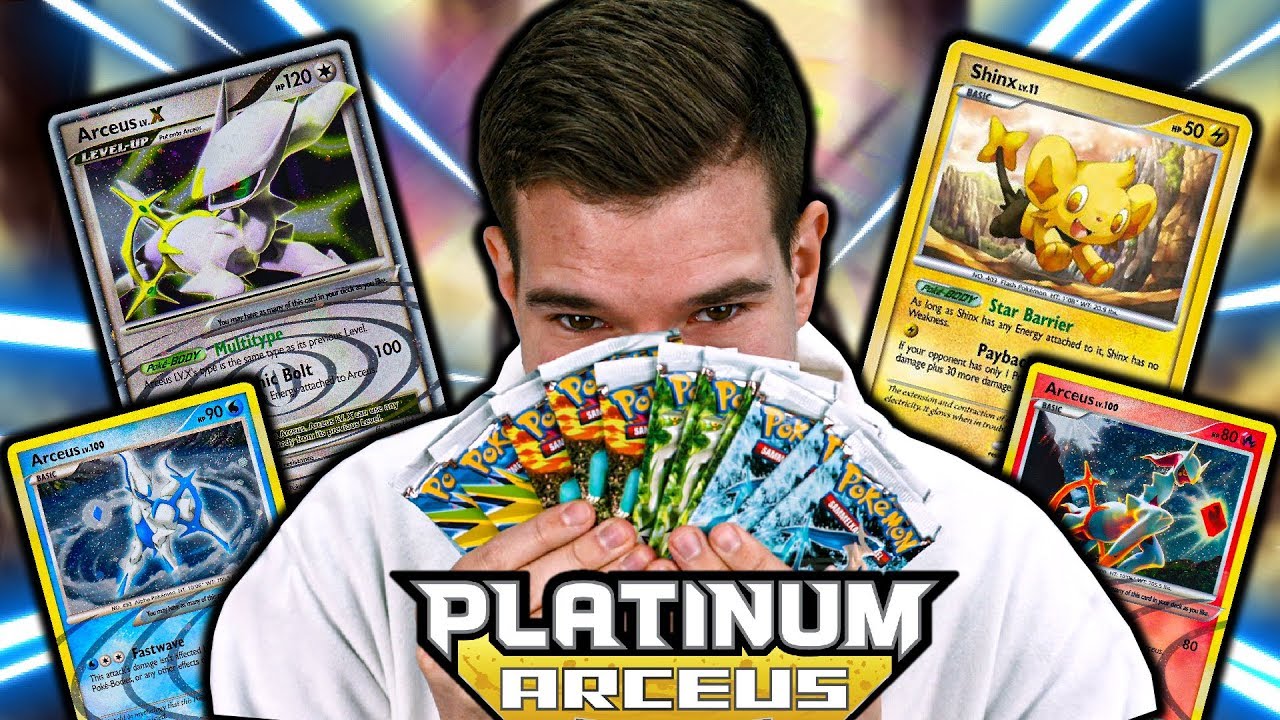 Göttliche Retro Booster 🔥 Pokémon Platin Arceus Booster Opening