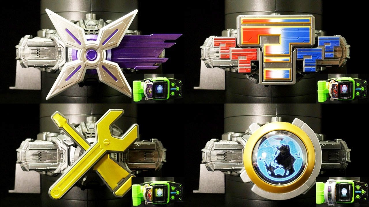 「未来の仮面ライダーに変身！」【DXミライドライバーセット】仮面ライダーシノビ 仮面ライダークイズ 仮面ライダーキカイ 仮面ライダーギンガ Kamen Rider Zi-O