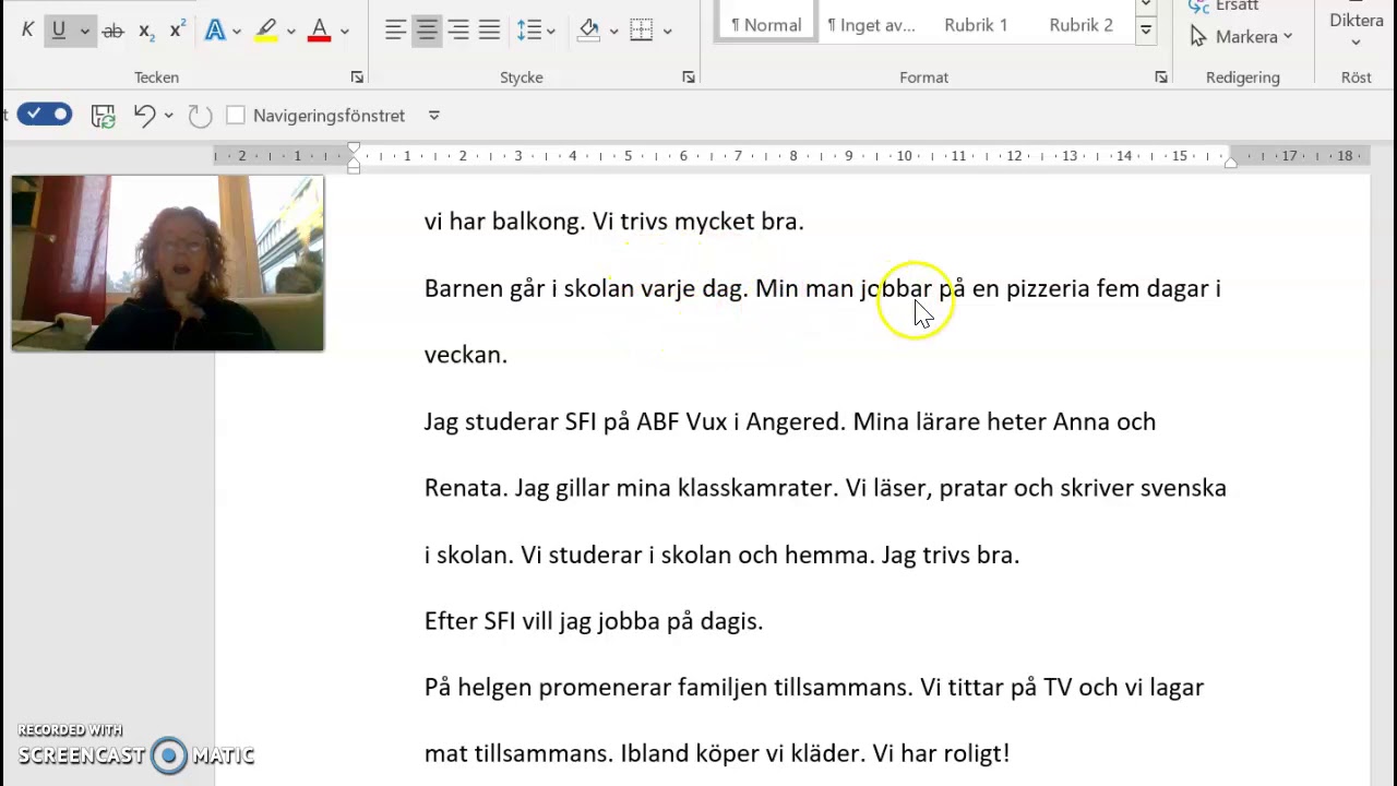 Brev till en kompis
