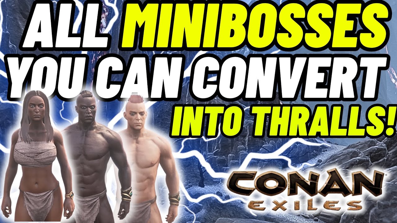 Все мини-боссы, которых можно одолеть и использовать в качестве рабов — Conan Exiles
