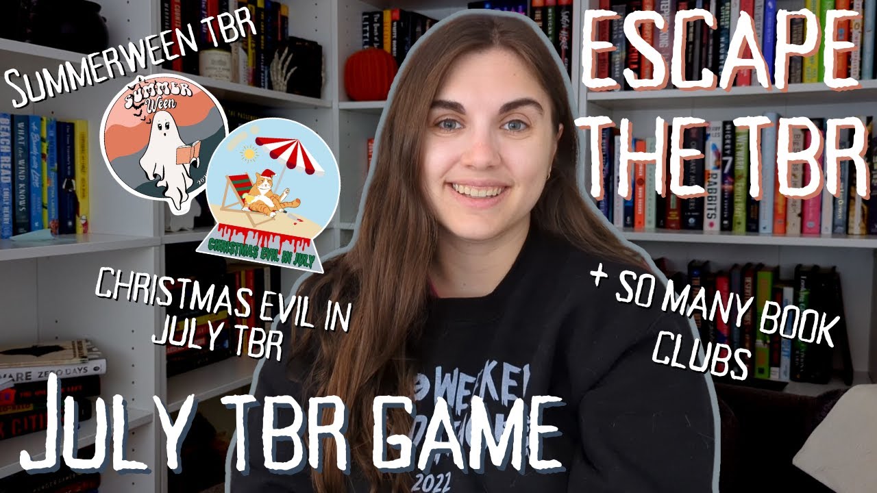 Escape the TBR: July TBR Game ft Summerween, Xmas Evil in July, and 6 Book Clubs! Horror & Thrillers