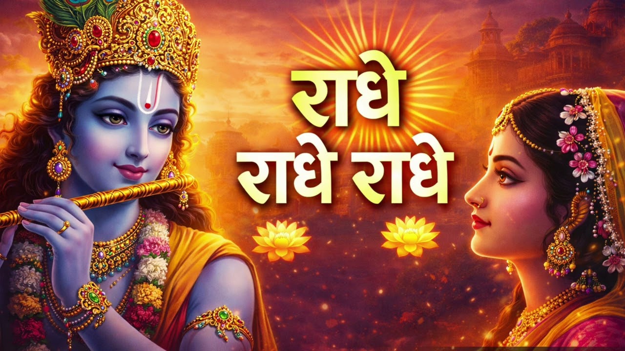 राधे राधे राधे 🌸 | Superhit Bhajan | Krishna Bhakti Status 1000 Radha Naam ki Mala 2026