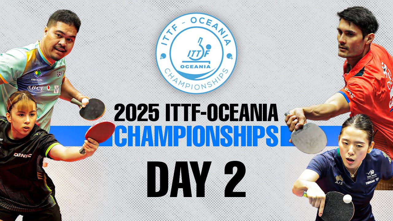 2025 ITTF-OCEANIA CHAMPIONSHIPS | 8th June 2025 | Session 1