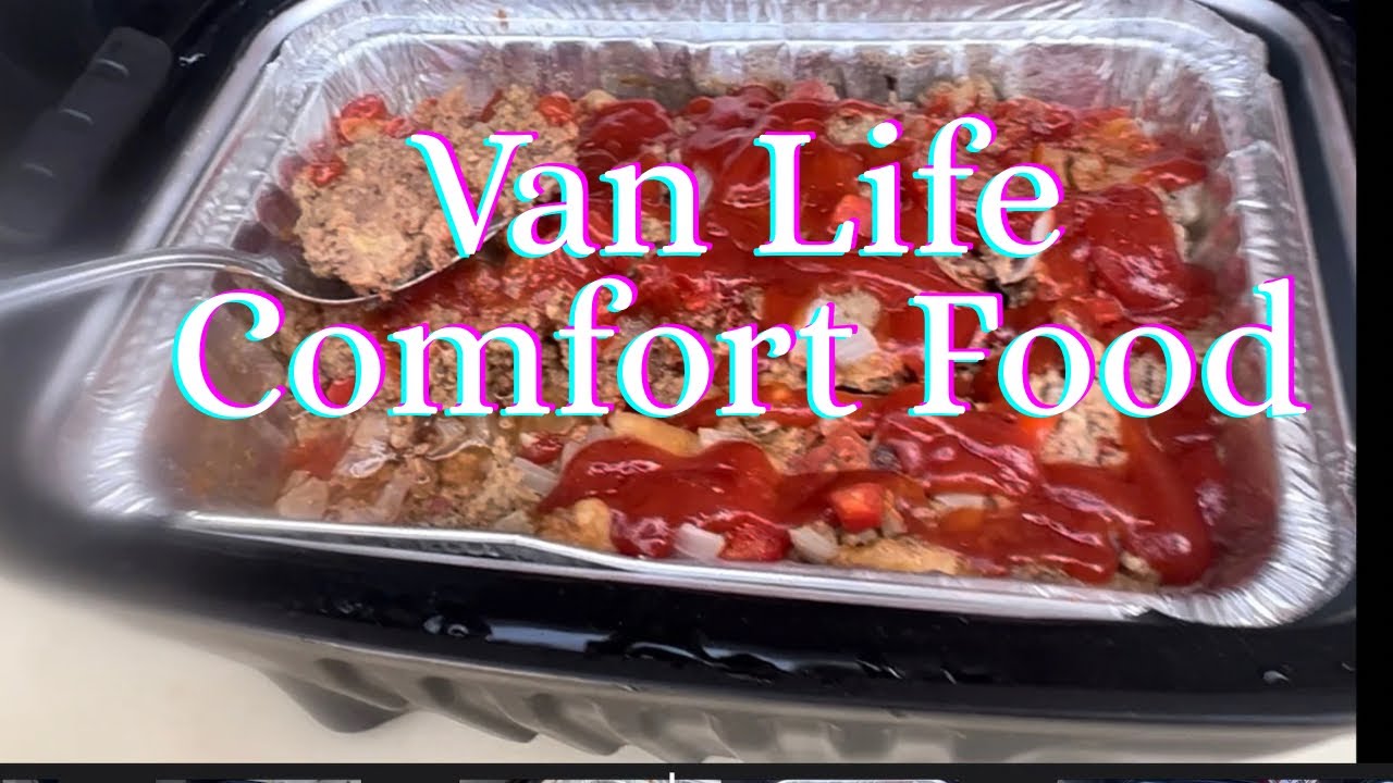 Desert Vanlife Dinner | Meatloaf with the RoadPro Roaster