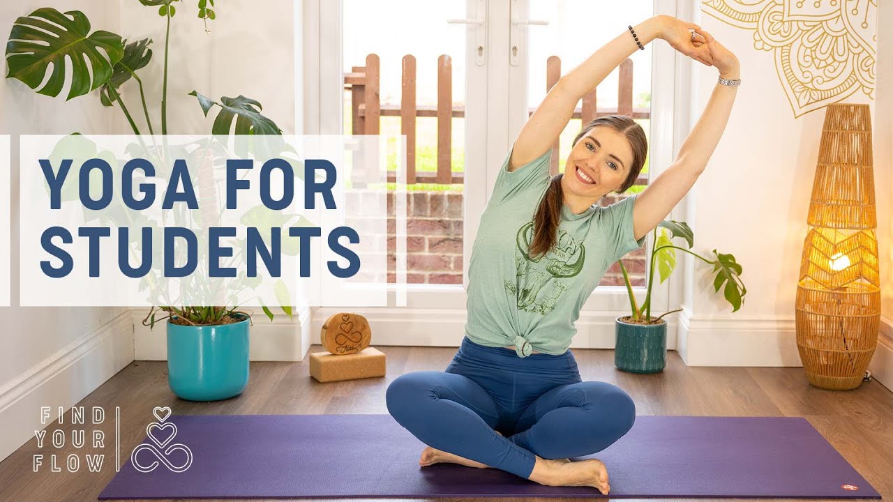 Yoga for Students - 9 Minute Neck, Shoulder and Upper Back Release