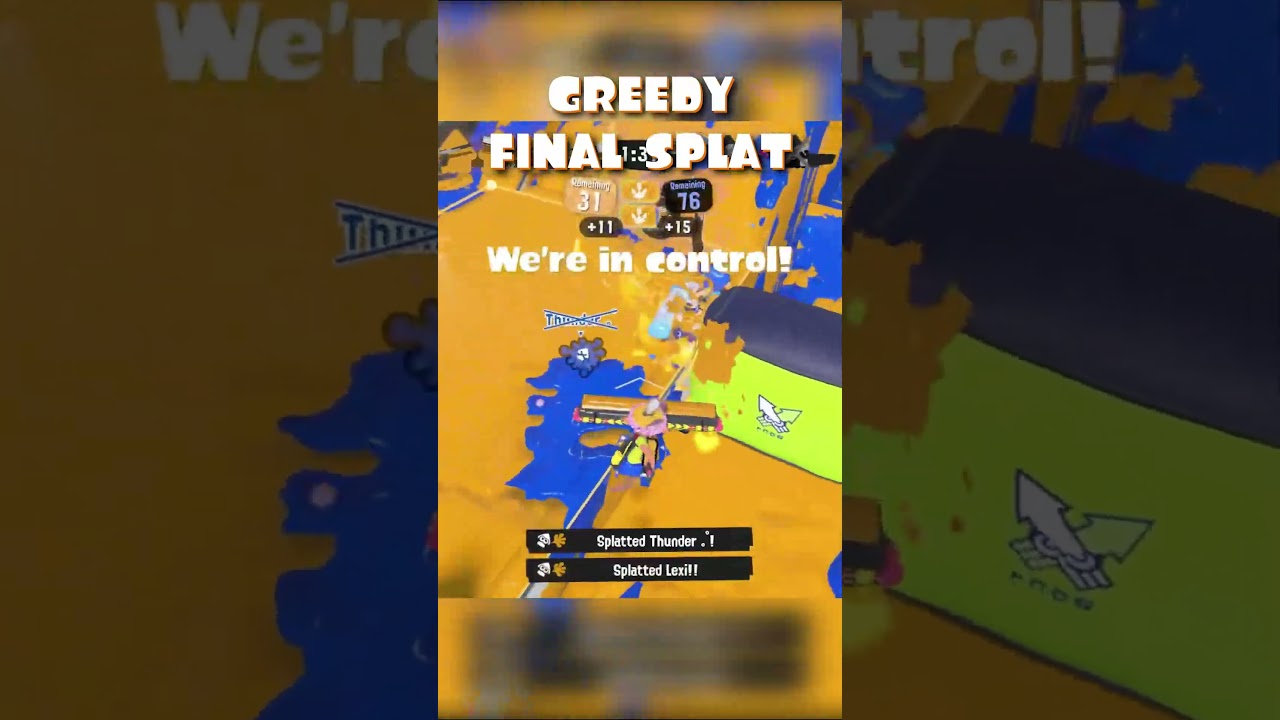 FINALLY, Another Carbon Roller Deco Quad #splatoon3 #splatoon #shorts #omegazidan