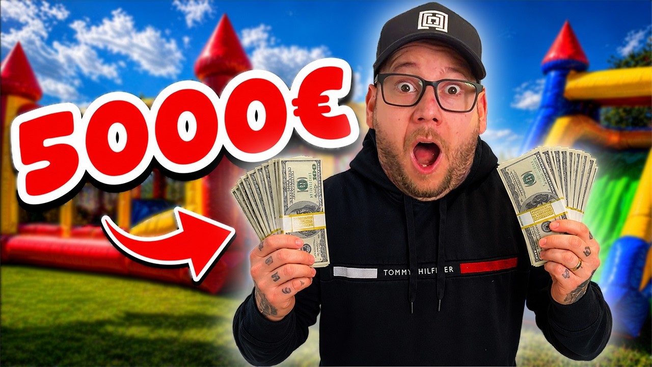 Ich hab eine 5000 Euro teure H&uuml;pfburg gekauft damit ihr das nicht m&uuml;sst! 😱