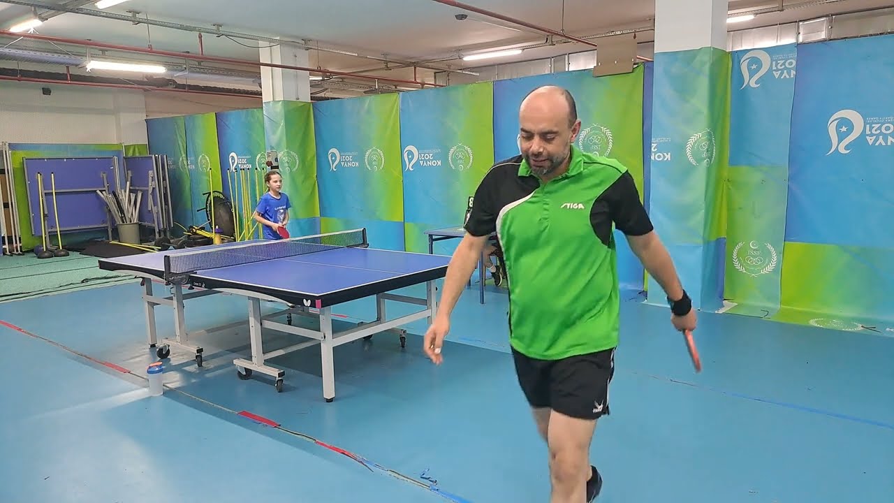Zekeriya Gider-Defne Üzümcü Konya Masa Tenisi Süper Ligi 5. Hafta Maçı  #sports #tabletennis #konya