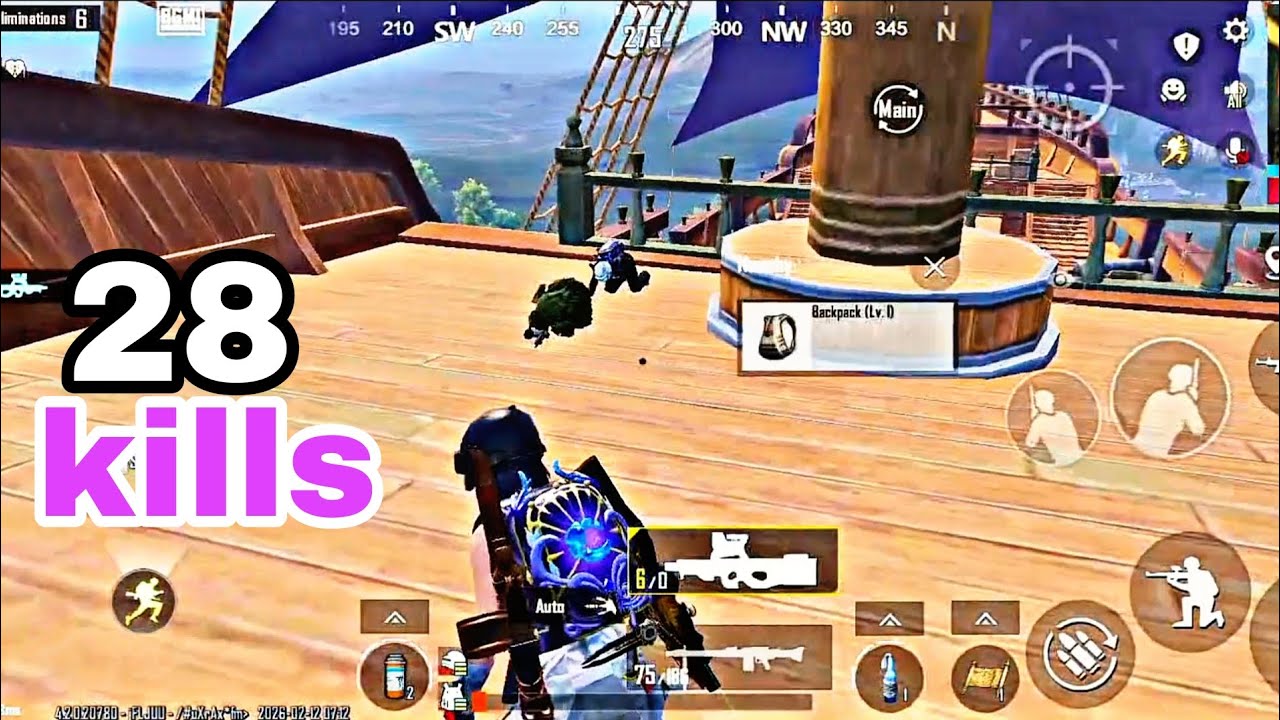 28 kills 😍 best aggressive rush game play with the best LOOT of PLAYER in Erangle MODE 🔥 BGMI 