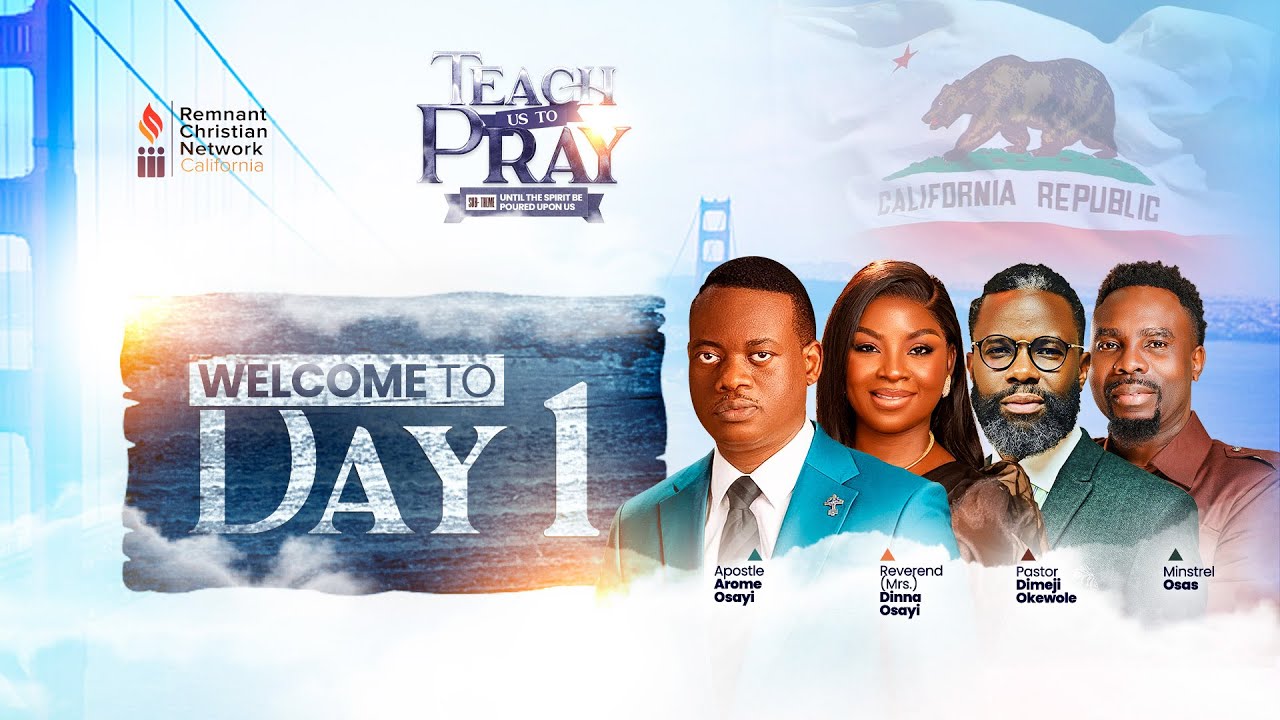 TEACH US TO PRAY || APOSTLE AROME OSAYI || RCN CALIFORNIA || JAN 3RD 2025