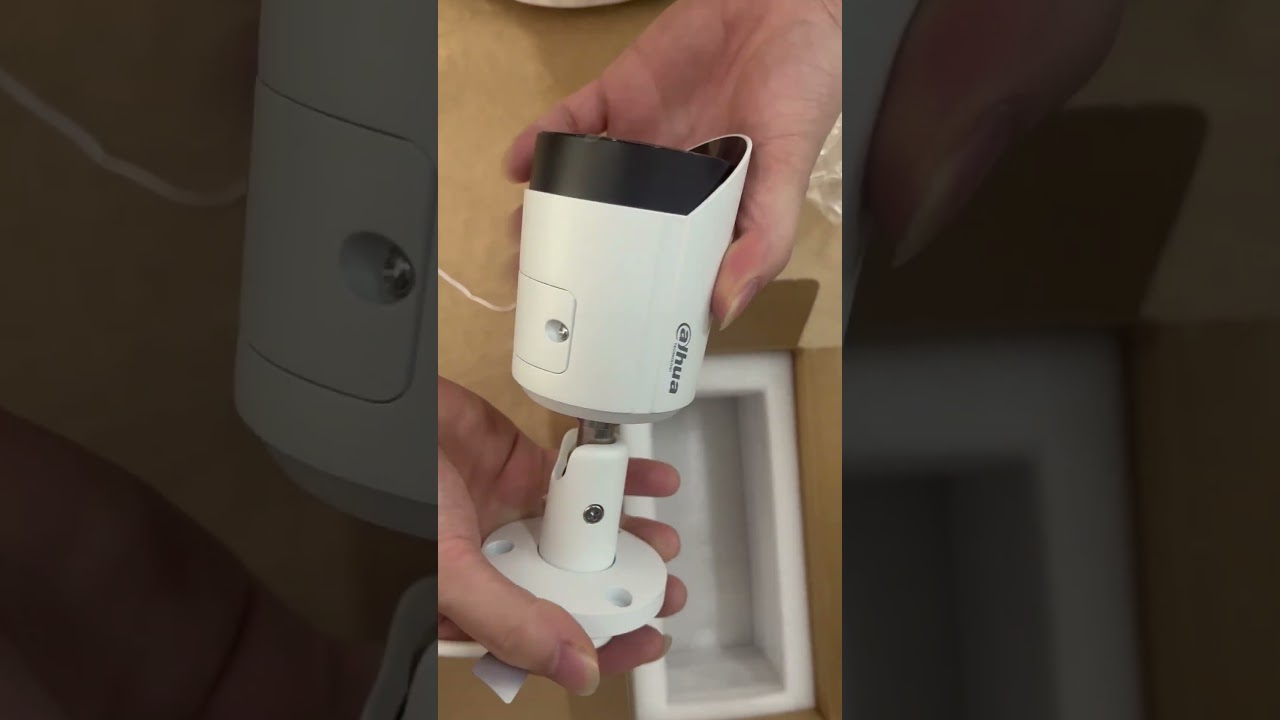 Dahua 4MP Smart Bullet Camera | Dual Light, AI Alerts & IP67 Weatherproof#dahua