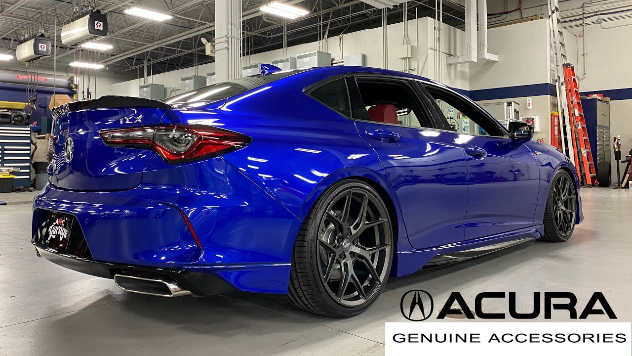 2021 Acura TLX A-Spec - Installing OEM Accessory Underbody Kit (Episode 4)