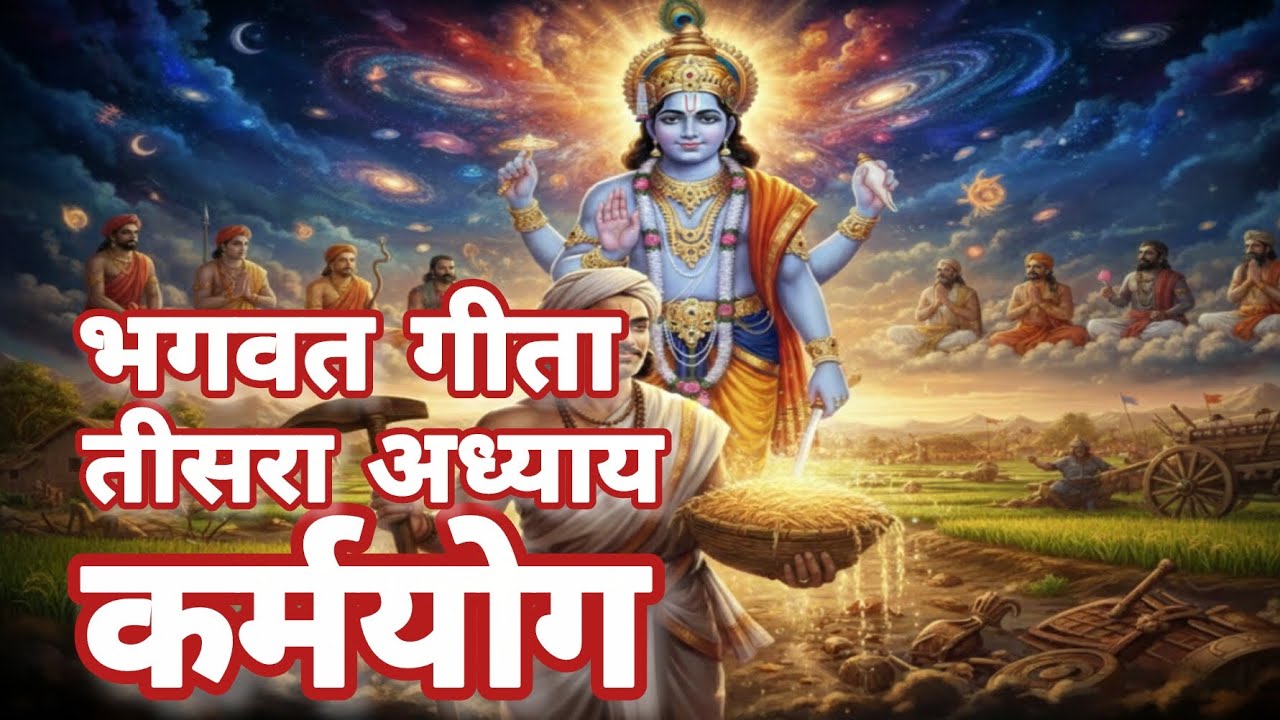 भगवत गीता अध्याय 3 | कर्मयोग | निष्काम कर्म का शाश्वत मार्ग