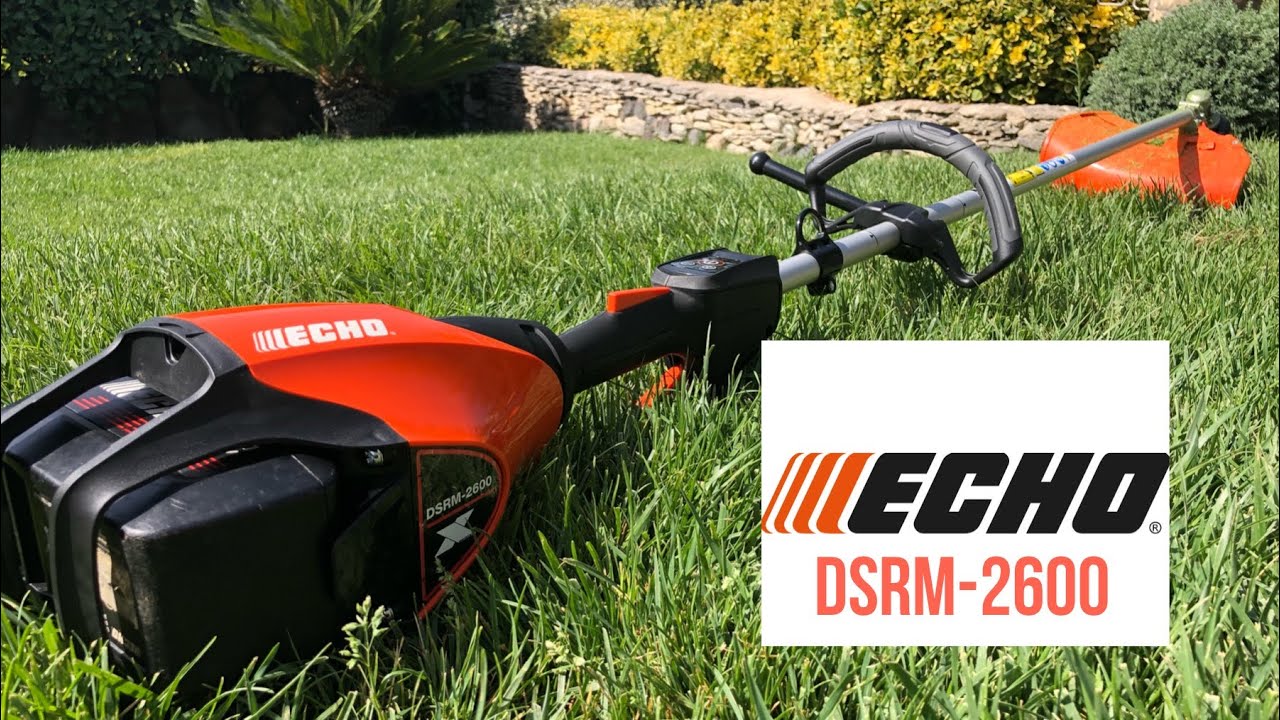 Decespugliatore Professionale Echo DSRM-2600 Batteria 50v recensione e prova