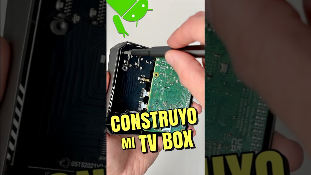 CONSTRUYO mi propio TV BOX con AndroidTV 📺