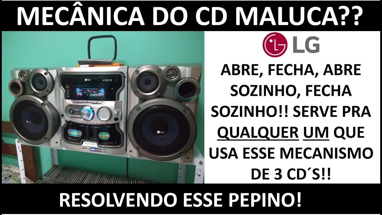 LG-LM-U1350A: Gaveta maluca? Como resolver!!