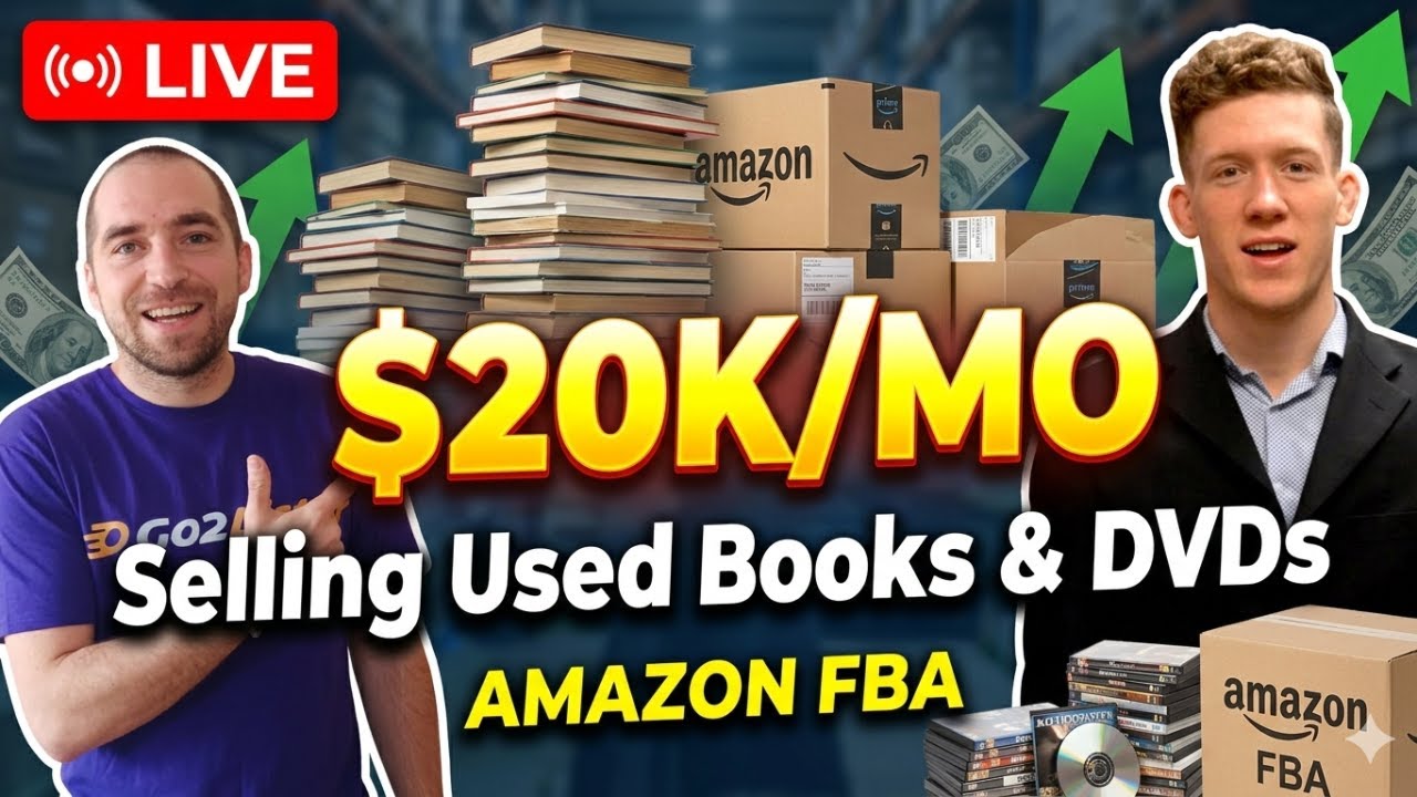 How to Sell 20k/mo in Used Books Live Q&A with Mike the Used Book Guy
