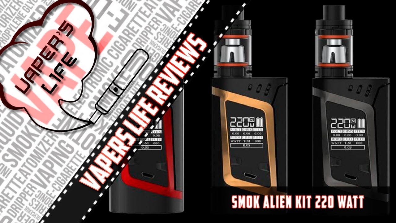 Smok Alien 220w kit | vapetiger.ru | Продвинутый набор для новичка