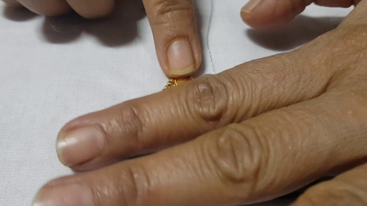 How to make Thakorji's gold malaji (imitation)?