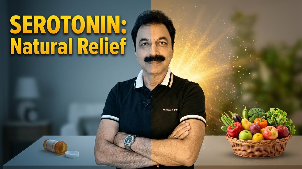 Serotonin & Mental Health: Depression ka Ilaj, Anxiety Control, OCD & IBS Relief bina Dawa ke