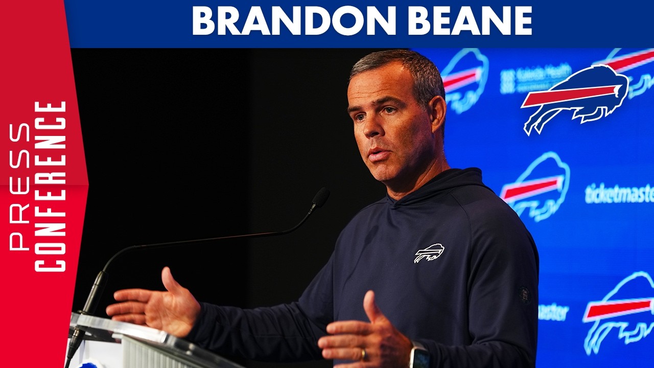 Brandon Beane Discusses 53-Man Roster, Practice Squad, Bills Depth, And More | Buffalo Bills