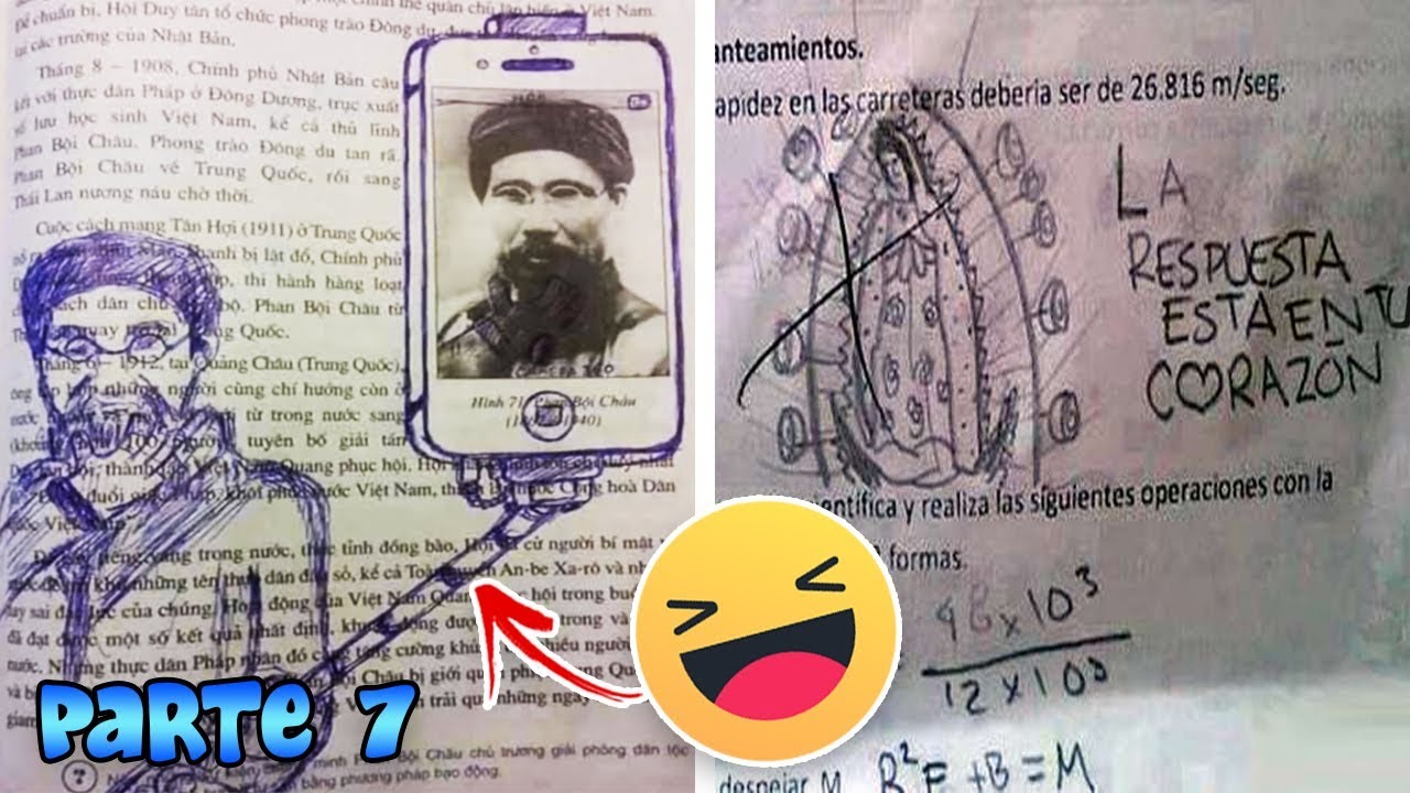 Las 10 Respuestas Mas Graciosas en Exámenes (parte 7)