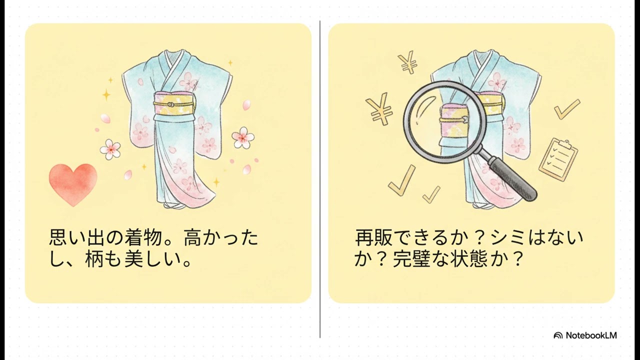 あなたの着物の本当の価値は？