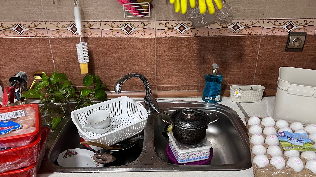 😇ASMR Dish Washing 🧼|| 😍Pure CalmnessWatch & Feel the Peace!😎