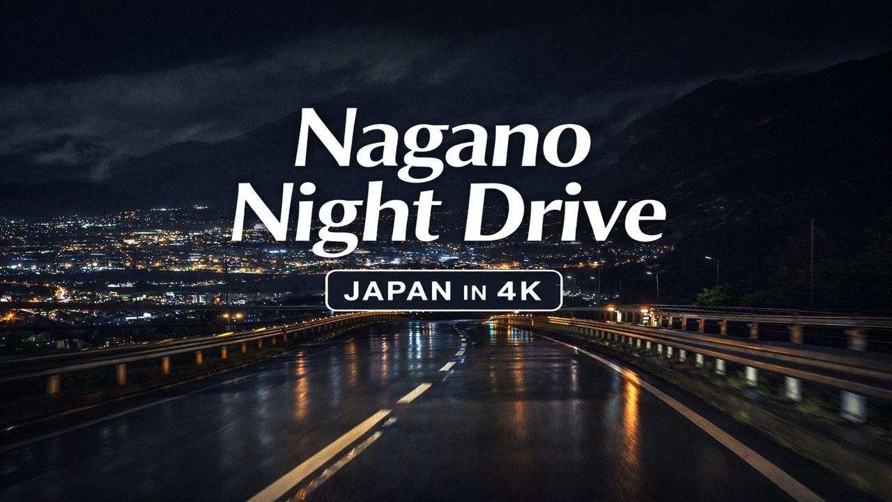 Night Drive Japan: Komoro → Saku, Nagano