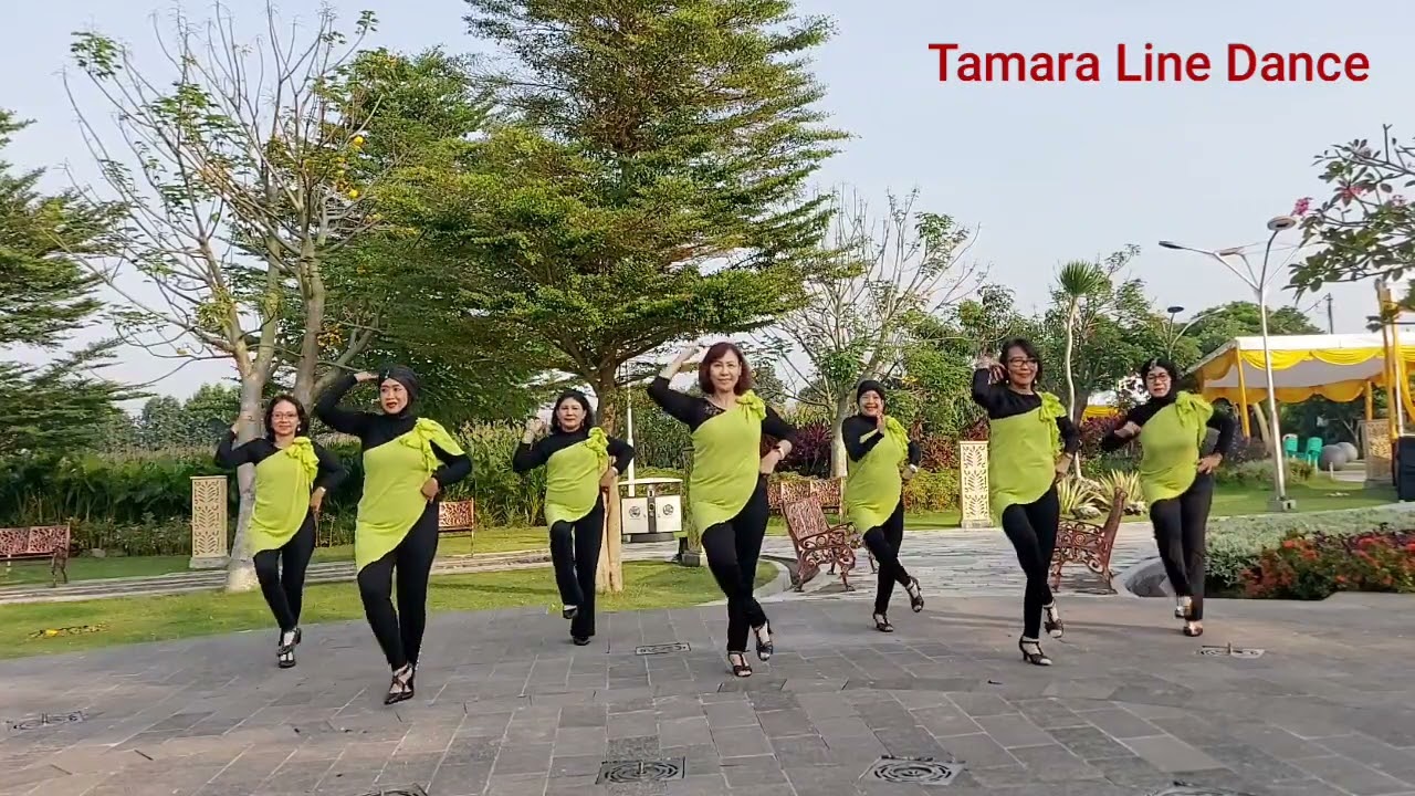 STAMBUL CHA CHA ER LINE DANCE / CHOREO BY ENDANG R / DEMO BY TAMARA LINE DANCE