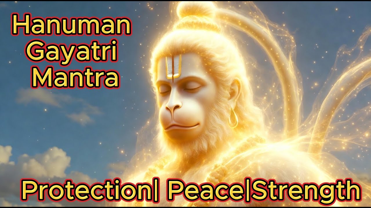 Hanuman Gayatri Mantra | हनुमान गायत्री मंत्र | 30 Minutes Powerful Protection & Strength