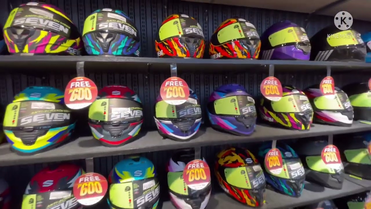 Moto Helmet Store Tour @ SM Megamall, Mandaluyong City