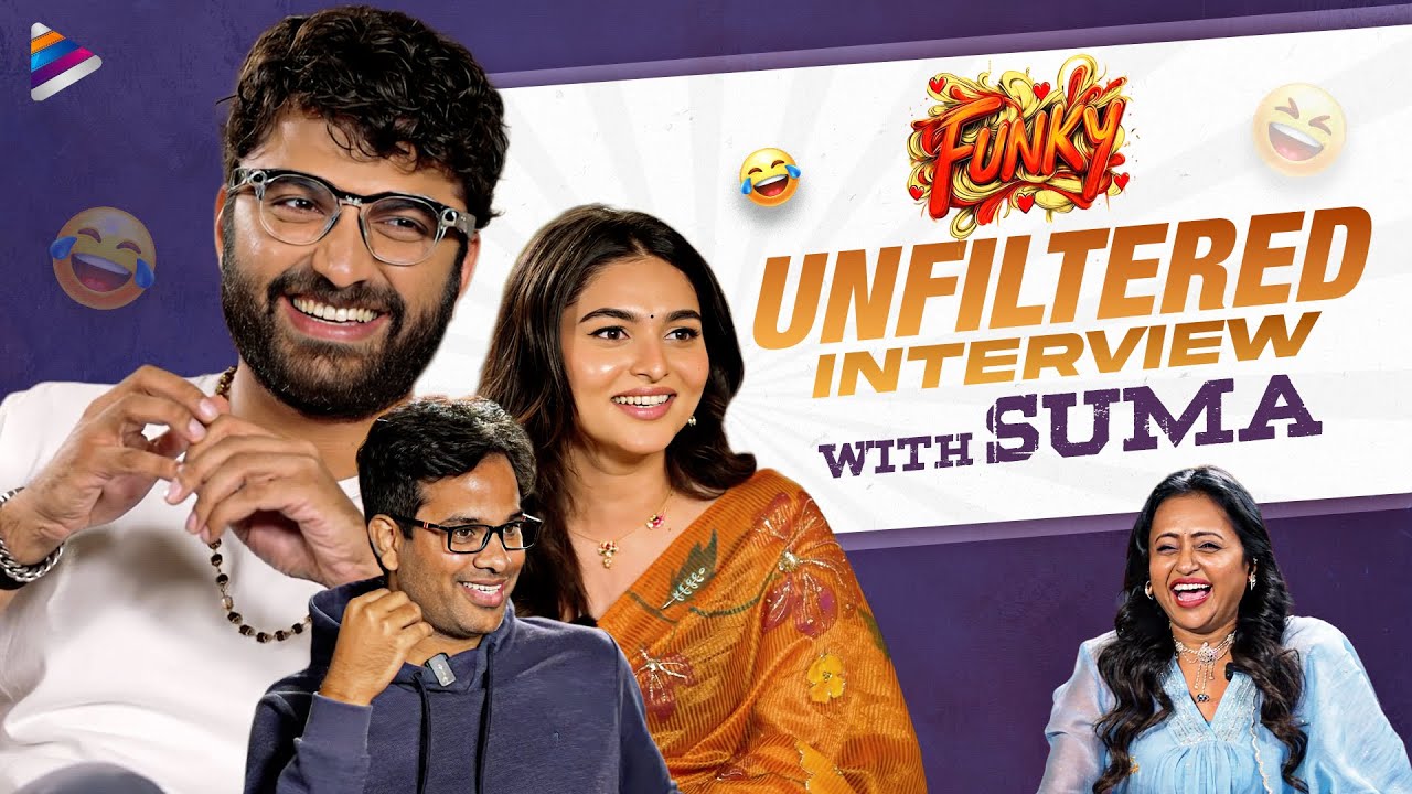 FUNKY Unfiltered Interview With Suma | Vishwak Sen | Kayadu Lohar | Anudeep KV | Telugu FilmNagar