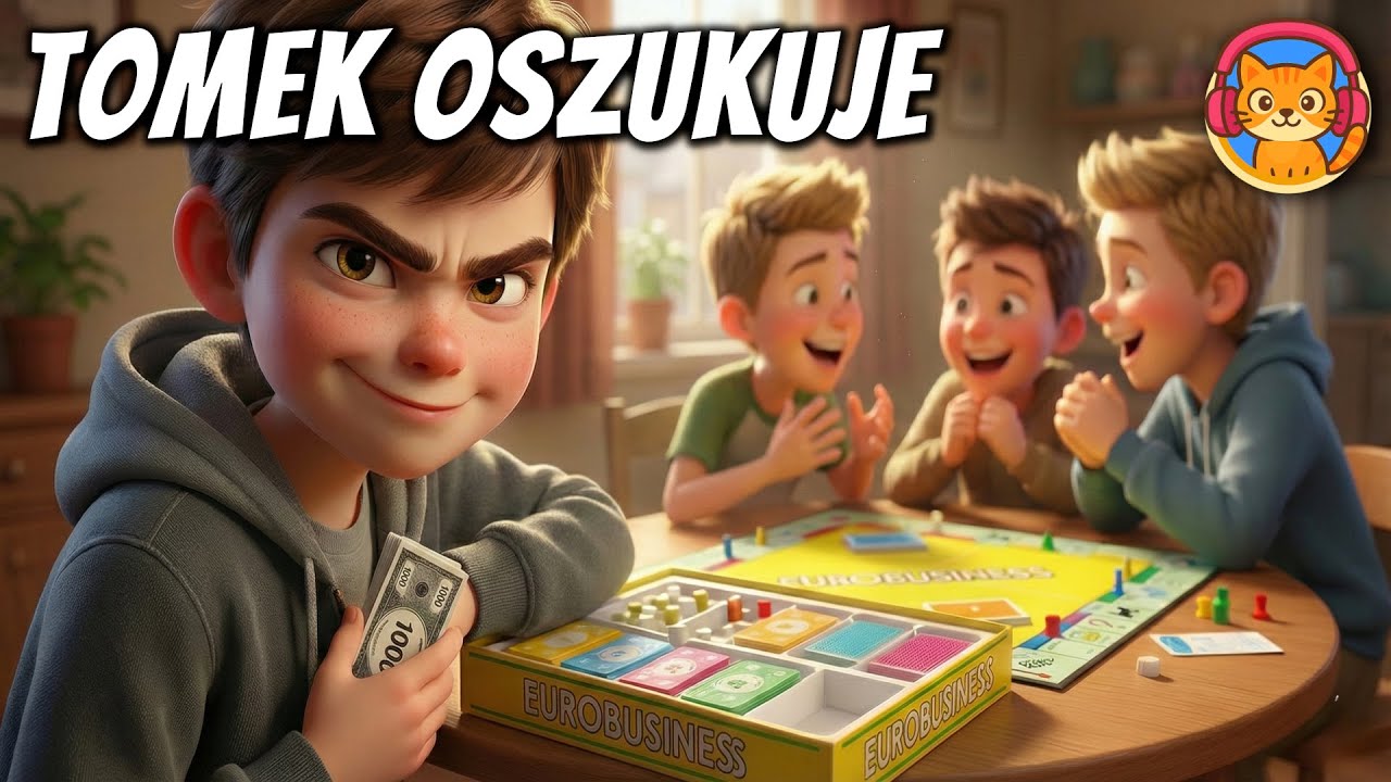 🎲🤔 Tomek, Który Oszukiwał - Bajka do słuchania na dobranoc 🎧