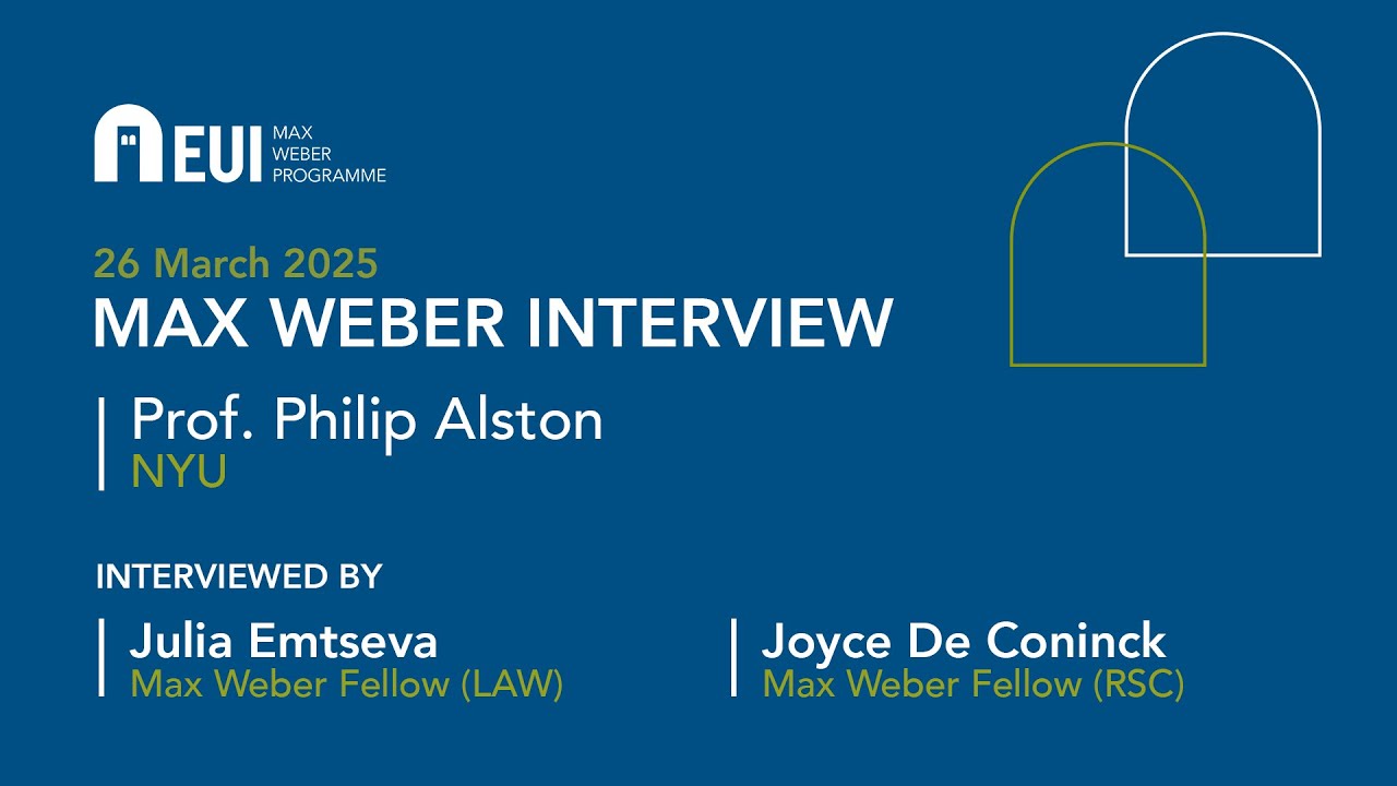 MWP Interview with Prof. Philip Alston (NYU), 26 March 2025