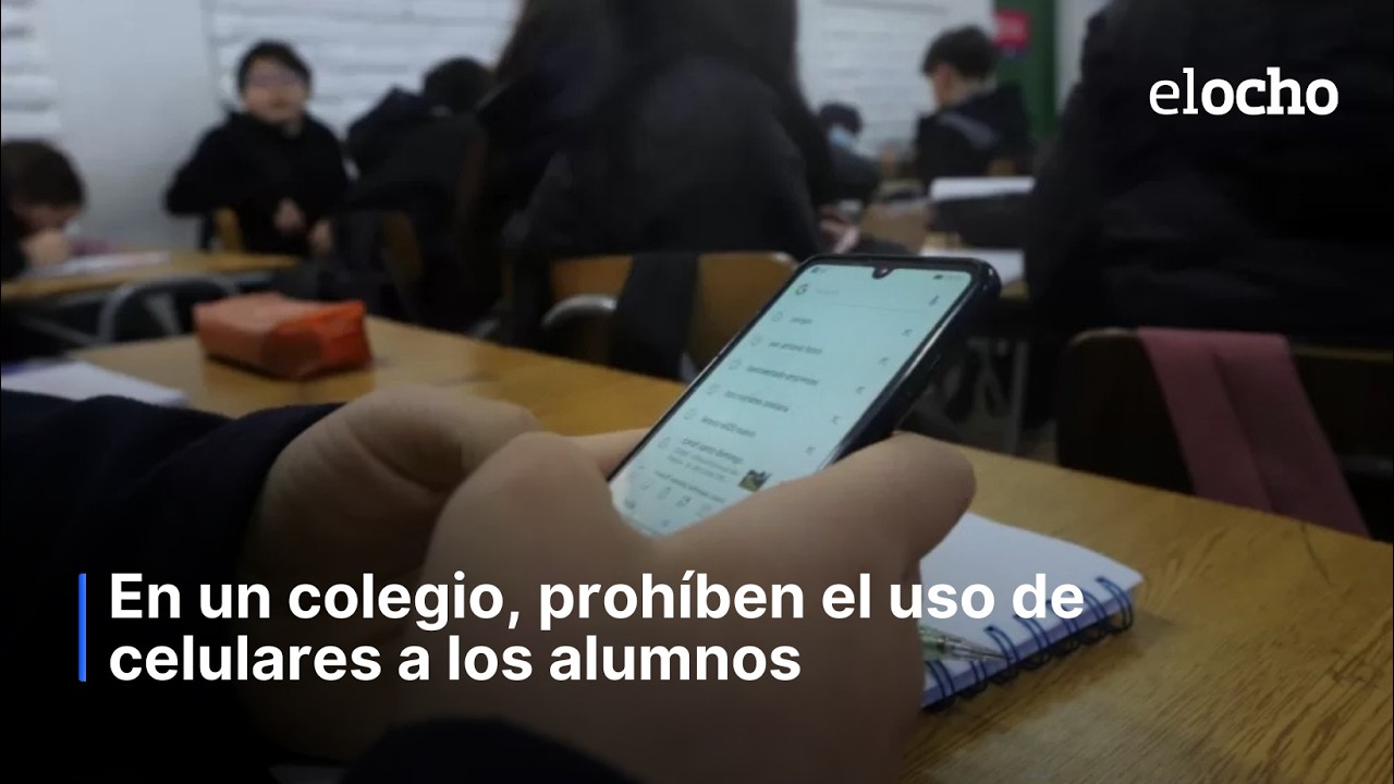 UN COLEGIO TUCUMANO PROH&Iacute;BE EL USO DE CELULARES
