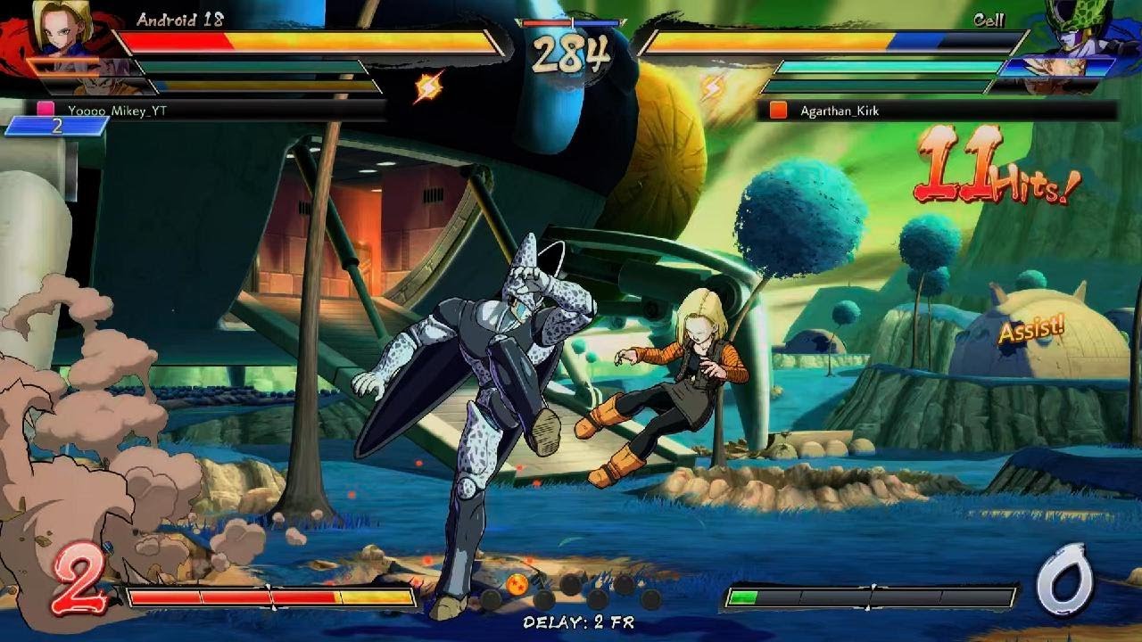 ANDROID 39 + KRILLIN HAS SO MUCH SYNERGY !!! DBFZ CASUAL MATCH