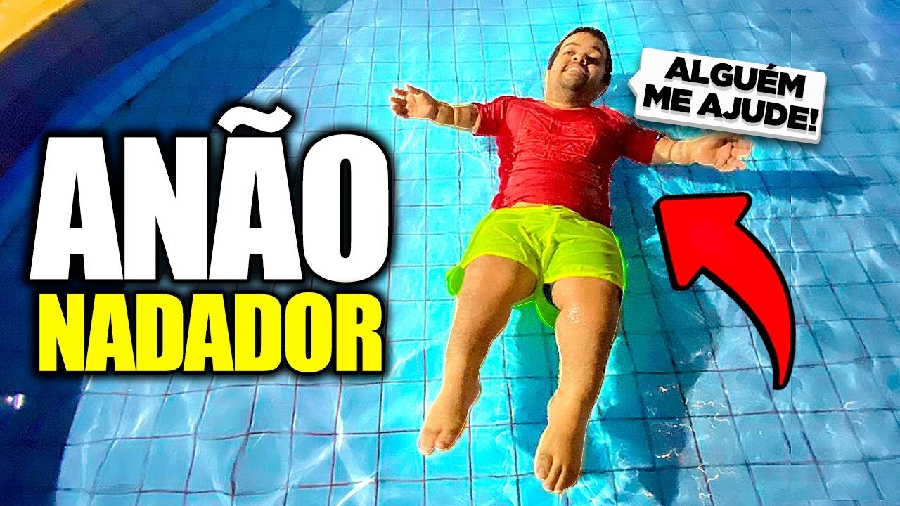 ANÃO VS GENTE GRANDE! #12 (EDIÇÃO ESPECIAL: PISCINA)
