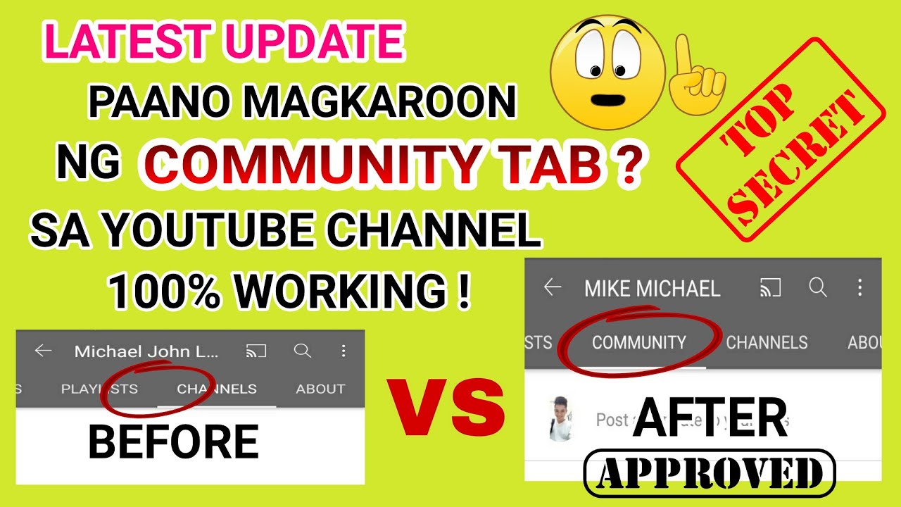 HOW TO ENABLE COMMUNITY TAB ON YOUTUBE || 2021 METHOD || TAGALOG TUTORIAL
