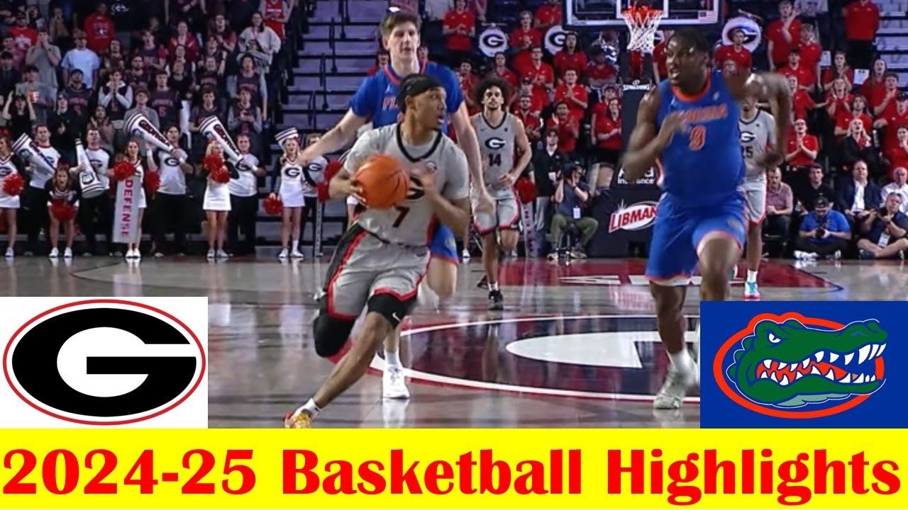 #3 Florida vs Georgia Basketball Game Highlights 2 25 2025