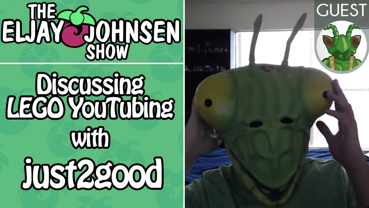 The Eljay Johnsen Show | Discussing LEGO YouTubing with just2good