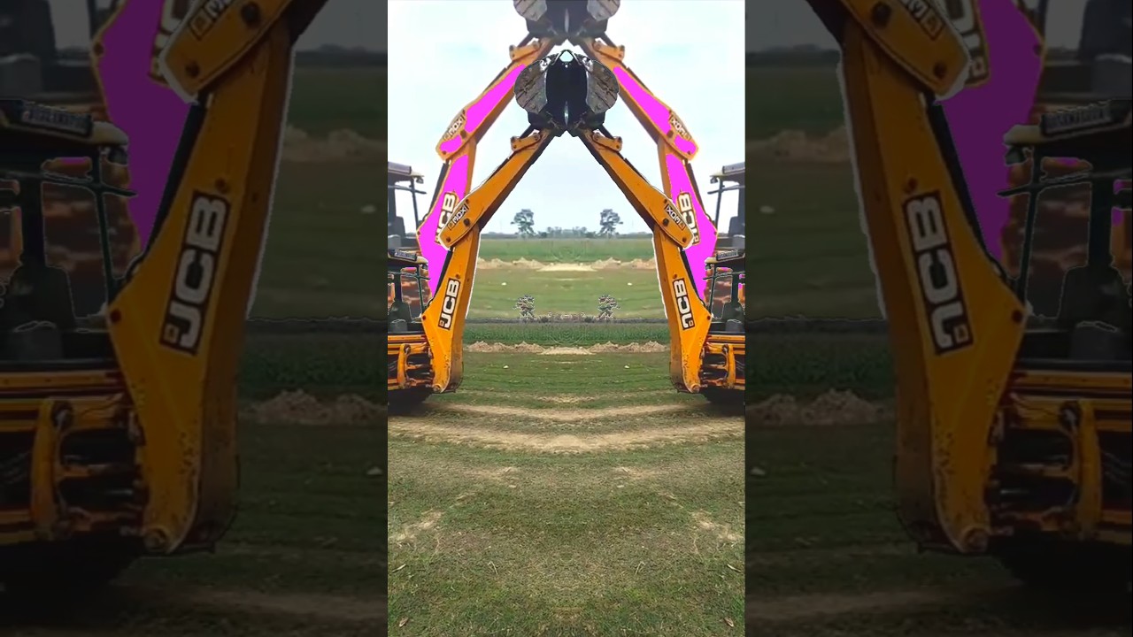 NEW CRAZY JCB VIDEO 🤩😱🤔 #jcb #tractor #jcbvideo
