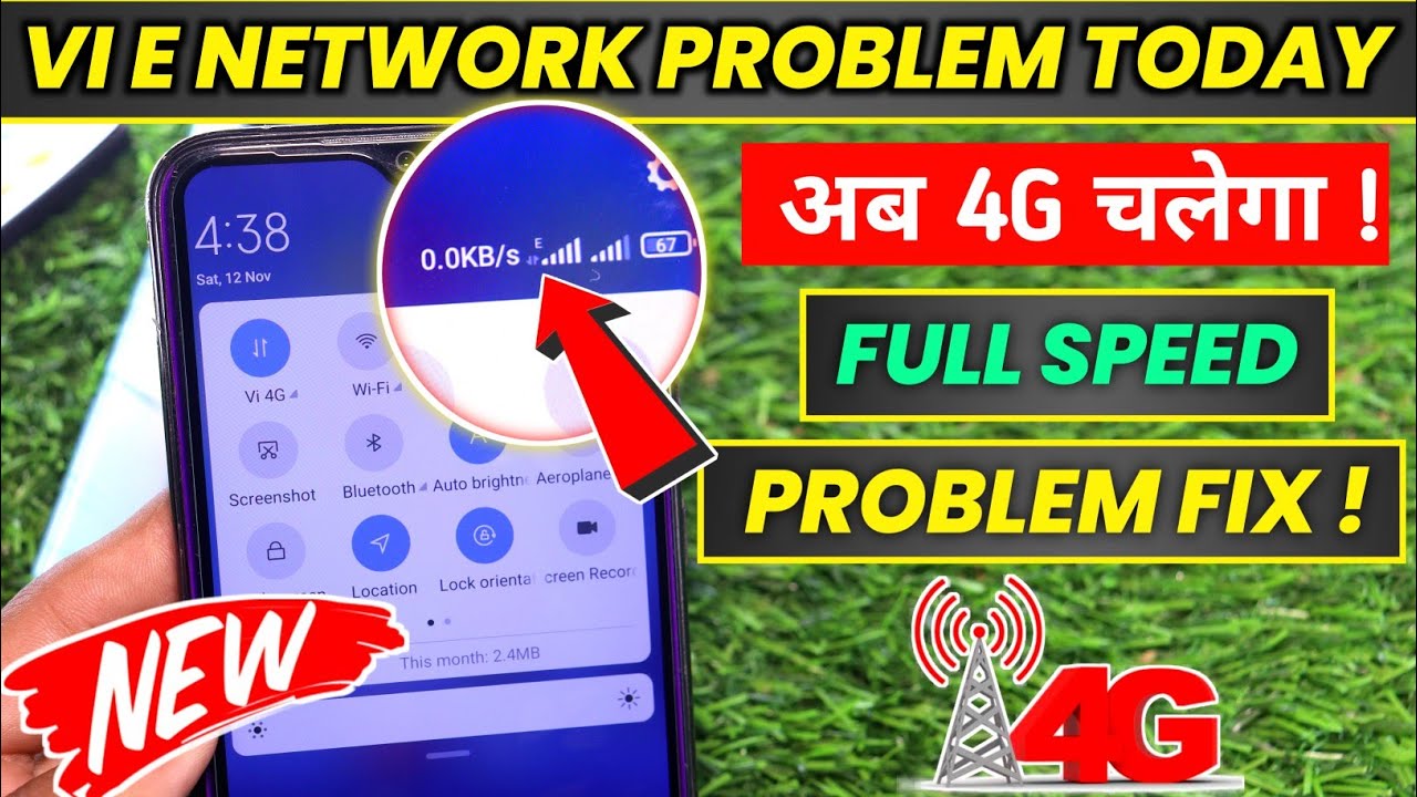 Vi 4G Edge Network Problem Solution | How to change Vi Edge Network to 4G | Vi Network Problem